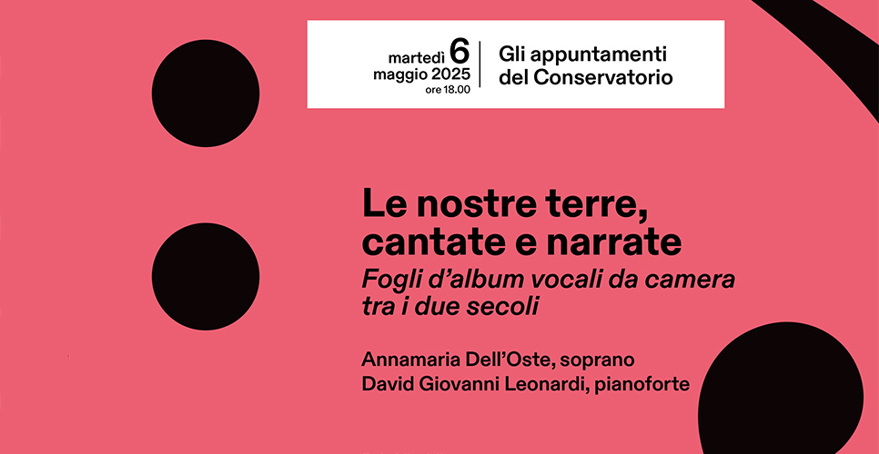 Le nostre terre, cantate e narrate