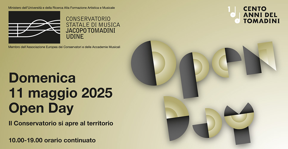 Open Day - 11 maggio 2025